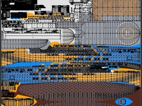 CSOV Wincat Offshore Model 3D