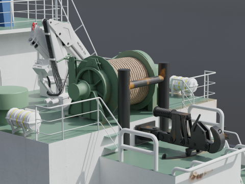 Tugboat 3D मॉडल