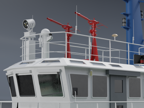 Tugboat 3D मॉडल