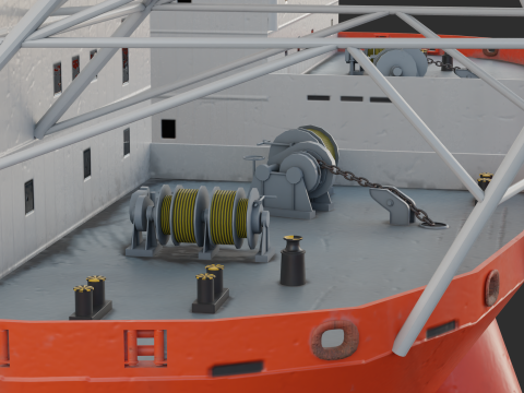 Jack-up Construction Model 3D