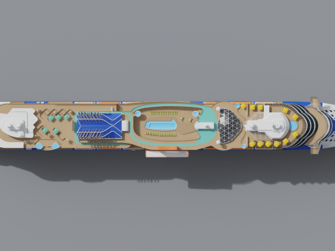 Cruise Ship Celebrity 3D 모델