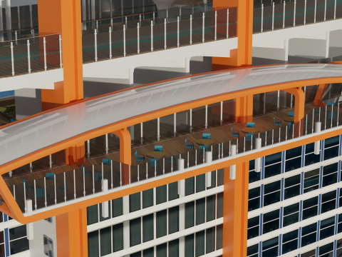 Cruise Ship Celebrity 3D 모델