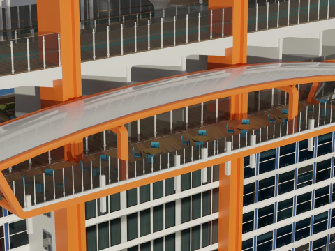 Cruise Ship Celebrity 3D Model