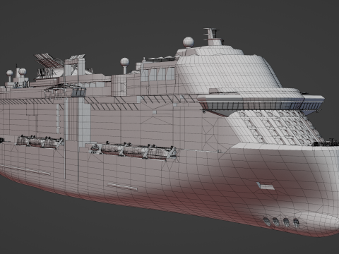 Cruise Ship Celebrity 3D 모델