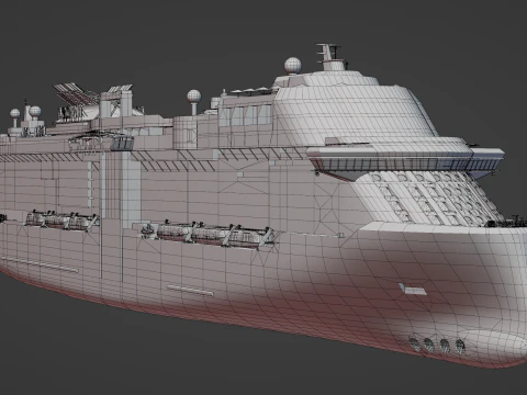 Cruise Ship Celebrity 3D Model