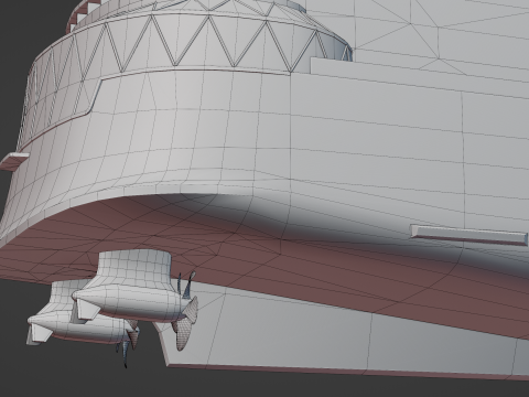 Cruise Ship Celebrity 3D 모델
