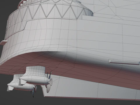 Cruise Ship Celebrity 3D Model