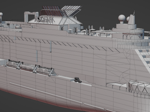 Cruise Ship Celebrity 3D 모델