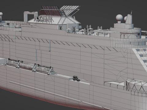 Cruise Ship Celebrity 3D Model