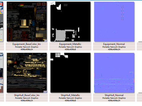 Pasażerski statek towarowy Model 3D