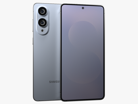Samsung Galaxy S25 Edge Titanium Icyblue Modello 3D