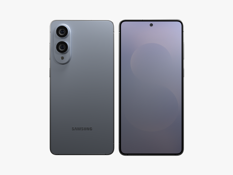 Samsung Galaxy S25 Edge Titanium Icyblue 3D 모델