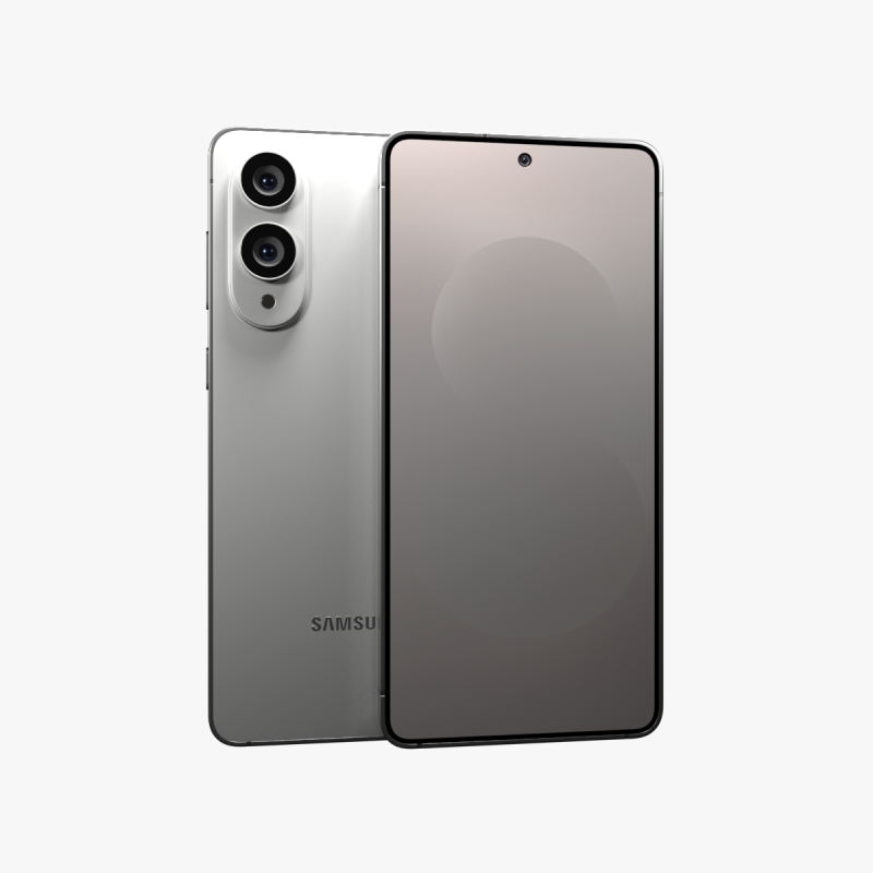 Samsung Galaxy S25 Edge Titanium Silver 3D Model .c4d .max .obj .3ds .fbx .stl .blend 