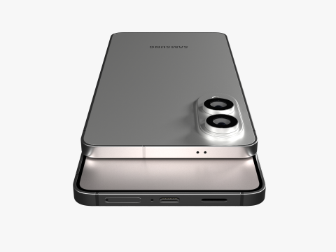 Samsung Galaxy S25 Edge Titanium Silver 3D Model