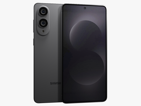 Samsung Galaxy S25 Edge Titanium Jetblack Modello 3D