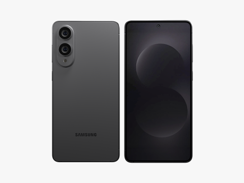 Samsung Galaxy S25 Edge Titanium Jetblack Modello 3D