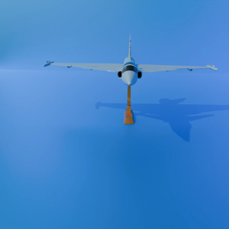 Saab Gripen Jet 3D Model .c4d .max .obj .3ds .fbx .stl .blend 
