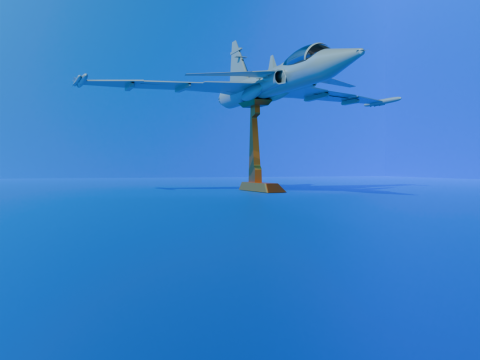 Saab Gripen Jet 3D Модель