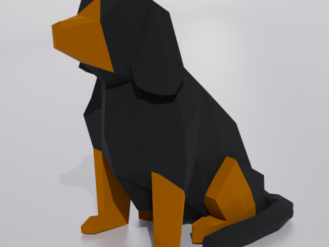 Dog Modèles 3D en vedette