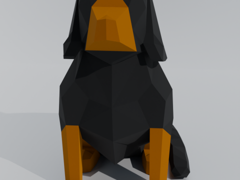Dog 3D Baskı Modeli