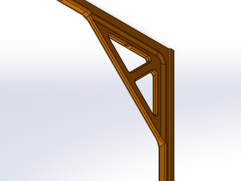 Soporte para estante de garaje de alta resistencia, 3 tamaños, 200 - 250 - 300 mm, resistencia industrial PrintReady STL Modelo de impresión 3D