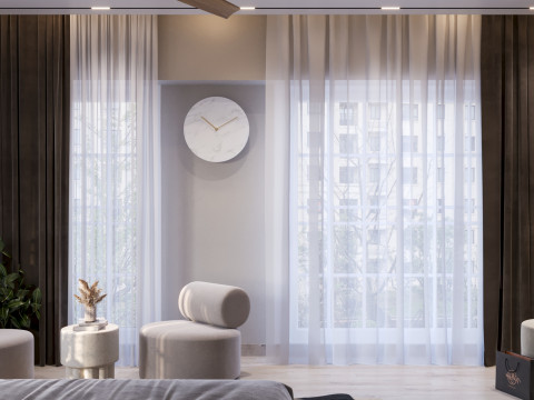 Luxury Master Bedroom 01 Modelo 3D