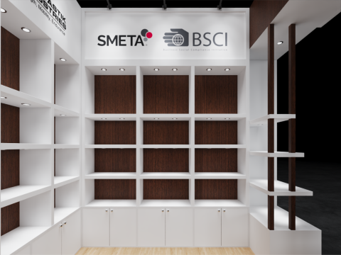Exhibition Stand 35x3 2Sides D1V1 3D Model