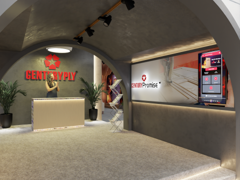 Exhibition Stand 20x15 4Sides D1V1 Modelo 3D