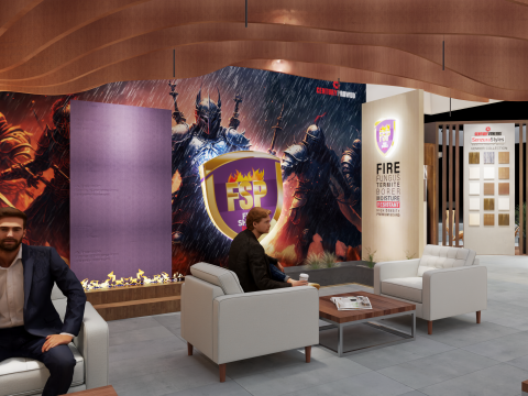 Exhibition Stand 20x15 4Sides D1V1 Modelo 3D