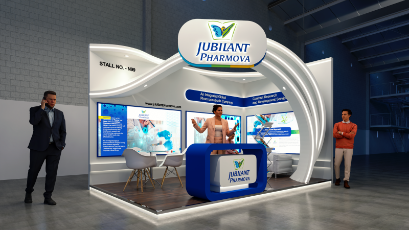 Exhibition Stand 5x3 2Sides D1V1 3D Model .c4d .max .obj .3ds .fbx .stl .blend 