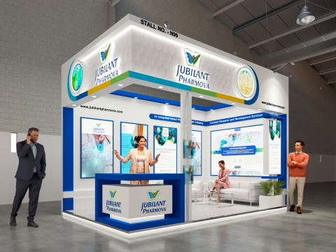 Exhibition Stand 5x3 2Sides D2V1 Modelo 3D