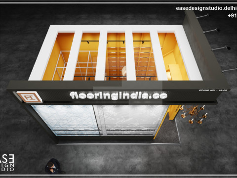 Exhibition Stand 6x4 2Sides D1V1 3Dモデル