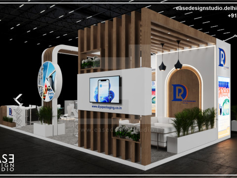 Exhibition Stand 9x5 3Sides D5V1 3D 模型