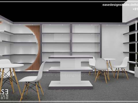 Exhibition Stand 6x5 2Sides D1V1 3D 모델