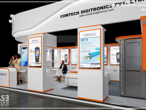 Exhibition Stand 7x5 2Sides D3V1 Modèle 3D