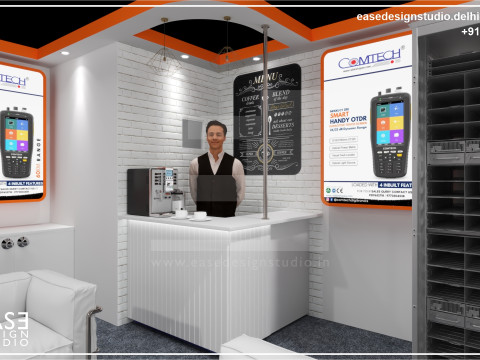 Exhibition Stand 7x5 2Sides D3V1 Modèle 3D