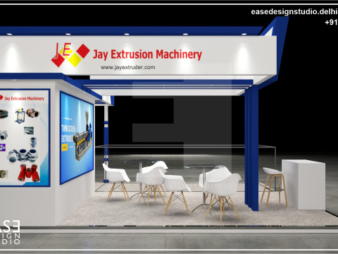 Exhibition Stand 6x6 3Sides D3V1 Model 3D