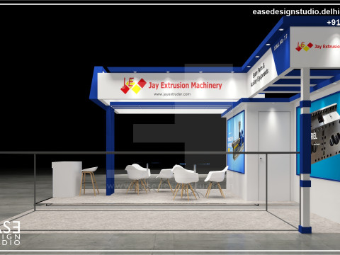 Exhibition Stand 6x6 3Sides D3V1 Model 3D