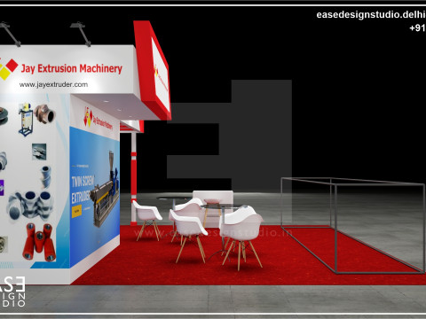 Exhibition Stand 6x6 3Sides D4V1 Modèle 3D
