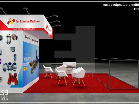 Exhibition Stand 6x6 3Sides D5V1 3Dモデル