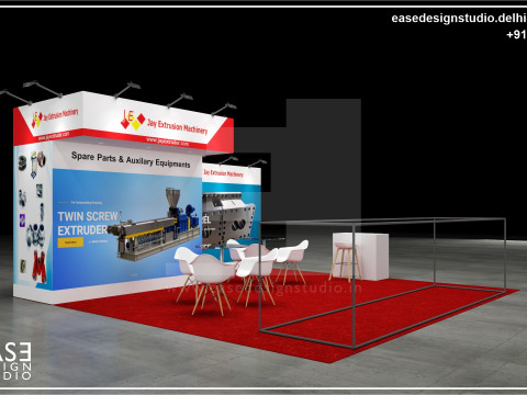 Exhibition Stand 6x6 3Sides D5V1 3Dモデル
