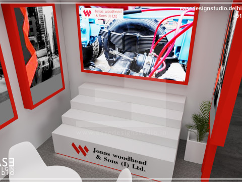 Exhibition Stand 6x3 2Sides D2V1 Modello 3D