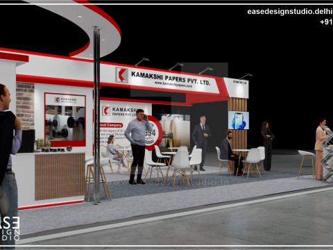 Exhibition Stand 10x7 2Sides D1V1 3D 模型