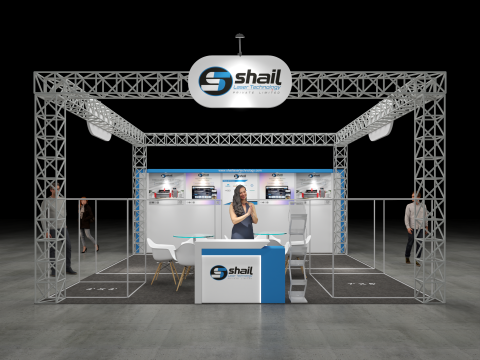 Exhibition Stand 6x6 3Sides D10V1 3Dモデル