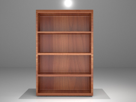 Bookcase 3D Model