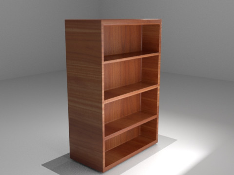 Bookcase 3D Модель