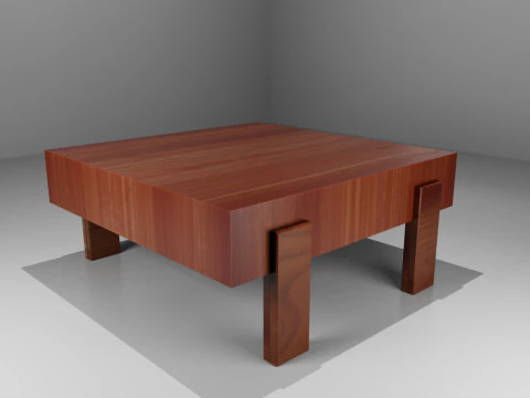 Couchtisch 3D Modell