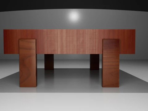 Couchtisch 3D Modell