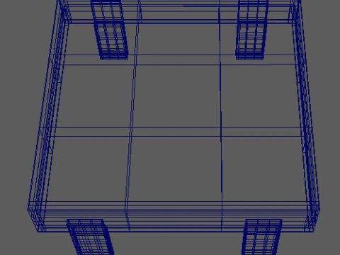 Couchtisch 3D Modell