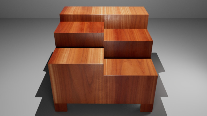 Decoration Table 3D Model .c4d .max .obj .3ds .fbx .stl .blend